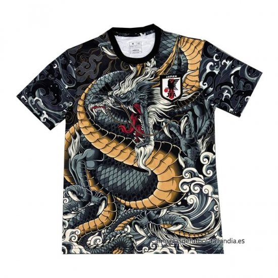 Tailandia Camiseta Japon Dragon 2024-2025 Negro - Haga un click en la imagen para cerrar