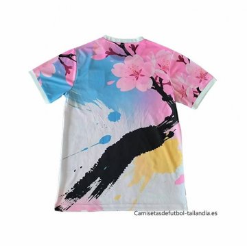 Tailandia Camiseta Japon Special 2025-2026 Azul Rosa