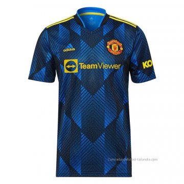Tailandia 3ª Camiseta Manchester United 2021-2022 Tailandia 3ª Camiseta Manchester United 2021-2022