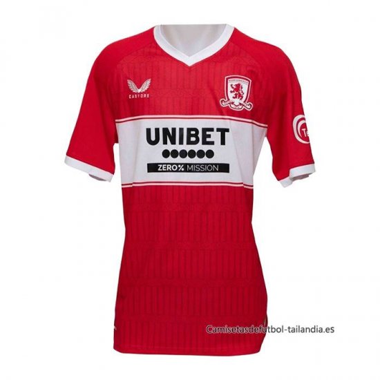 Tailandia 1ª Camiseta Middlesbrough 2025-2026 - Haga un click en la imagen para cerrar
