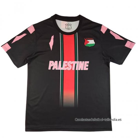 Tailandia Camiseta Palestino Deportivo Special 2025 Negro - Haga un click en la imagen para cerrar