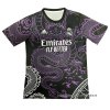 Tailandia Camiseta Real Madrid Dragon 2024-2025 Negro Purpura Tailandia Camiseta Real Madrid Dragon 2024-2025 Negro Purpura