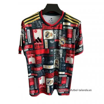 Tailandia Camiseta Real Madrid Special 2025-2026 Negro Rojo