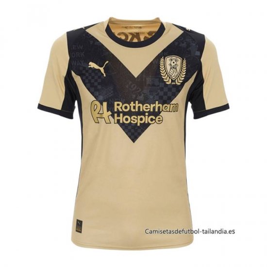 Tailandia 3ª Camiseta Rotherham United 2025-2026 - Haga un click en la imagen para cerrar