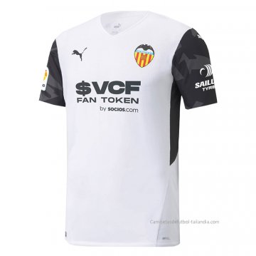 Tailandia 1ª Camiseta Valencia 2021-2022 Tailandia 1ª Camiseta Valencia 2021-2022