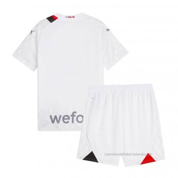2ª Camiseta AC Milan Nino 2023-2024