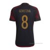 2ª Camiseta Alemania Jugador Goretzka 2022