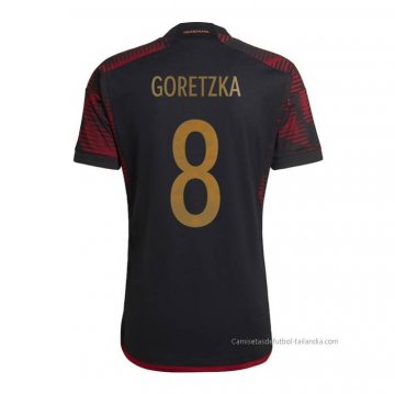 2ª Camiseta Alemania Jugador Goretzka 2022