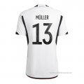 1ª Camiseta Alemania Jugador Muller 2022