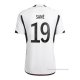 1ª Camiseta Alemania Jugador Sane 2022