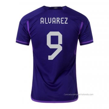 2ª Camiseta Argentina Jugador Alvarez 2022 2ª Camiseta Argentina Jugador Alvarez 2022