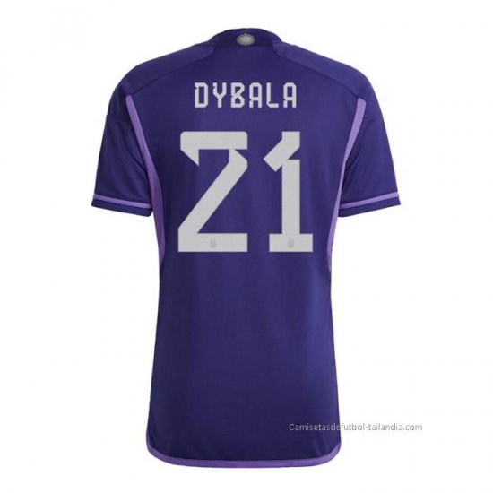 2ª Camiseta Argentina Jugador Dybala 2022 - Haga un click en la imagen para cerrar