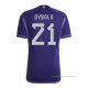 2ª Camiseta Argentina Jugador Dybala 2022
