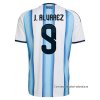 1ª Camiseta Argentina Jugador Julian Alvarez 2026