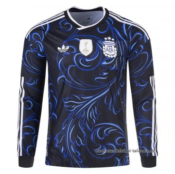2ª Camiseta Argentina Manga Larga 2026