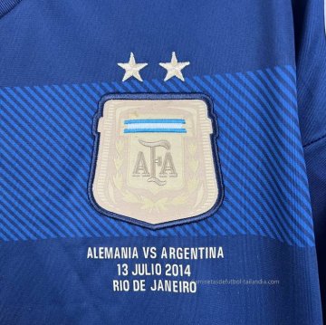 2ª Camiseta Argentina Manga Larga Retro 2014