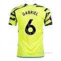 2ª Camiseta Arsenal Jugador Gabriel 2023-2024