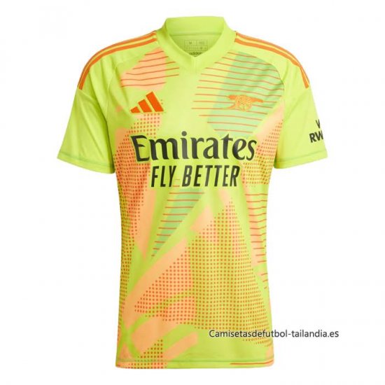 Camiseta Arsenal Portero 2024-2025 Verde - Haga un click en la imagen para cerrar