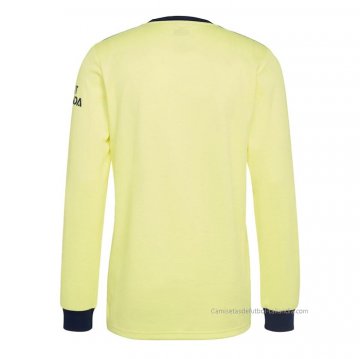 2ª Camiseta Arsenal Manga Larga 2021-2022