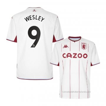 2ª Camiseta Aston Villa Jugador Wesley 2021-2022 2ª Camiseta Aston Villa Jugador Wesley 2021-2022