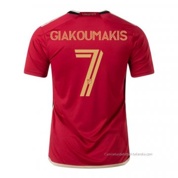 1ª Camiseta Atlanta United Jugador Glakoumakis 2023-2024 1ª Camiseta Atlanta United Jugador Glakoumakis 2023-2024