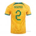 1ª Camiseta Australia Jugador Degenek 2022
