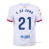 2ª Camiseta Barcelona Jugador F.De Jong 2023-2024