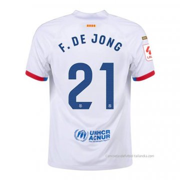 2ª Camiseta Barcelona Jugador F.De Jong 2023-2024 2ª Camiseta Barcelona Jugador F.De Jong 2023-2024