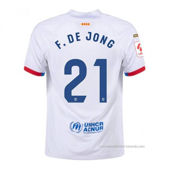 2ª Camiseta Barcelona Jugador F.De Jong 2023-2024 - Haga un click en la imagen para cerrar