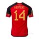 1ª Camiseta Belgica Jugador Mertens 2022