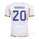 2ª Camiseta Belgica Jugador Vanaken 2022