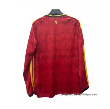 1ª Camiseta Belgica Manga Larga 2026