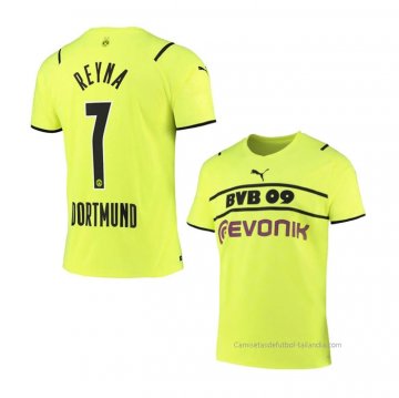 Camiseta Borussia Dortmund Jugador Reyna Cup 2021-2022 Camiseta Borussia Dortmund Jugador Reyna Cup 2021-2022