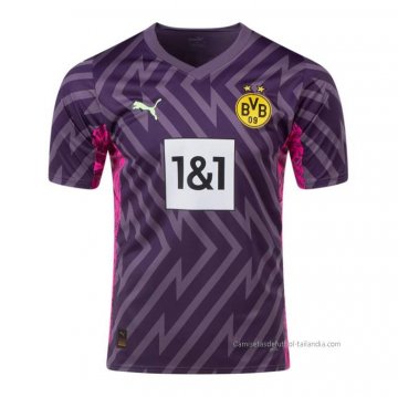 Camiseta Borussia Dortmund Portero 2023-2024 Purpura Camiseta Borussia Dortmund Portero 2023-2024 Purpura