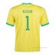 1ª Camiseta Brasil Jugador Alisson 2022