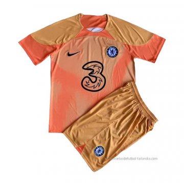 Camiseta Chelsea Portero Nino 2022-2023