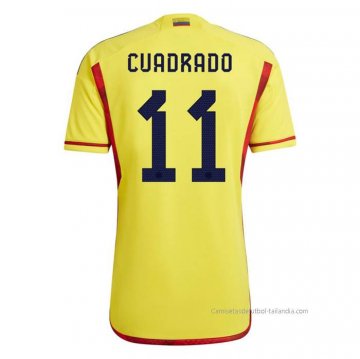 1ª Camiseta Colombia Jugador Cuadrado 2022 1ª Camiseta Colombia Jugador Cuadrado 2022