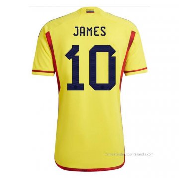 1ª Camiseta Colombia Jugador James 2022