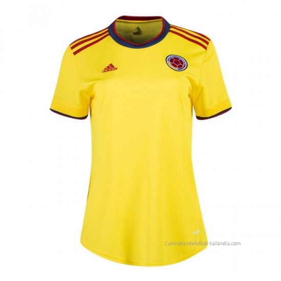 1ª Camiseta Colombia Mujer 2021 - Haga un click en la imagen para cerrar