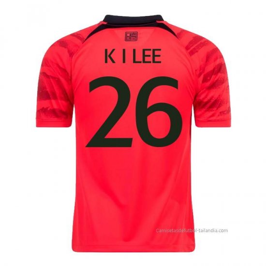 1ª Camiseta Corea del Sur Jugador Lee Kang In 2022 - Haga un click en la imagen para cerrar