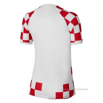 1ª Camiseta Croacia Mujer 2022