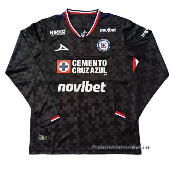 3ª Camiseta Cruz Azul Manga Larga 2025-2026 - Haga un click en la imagen para cerrar