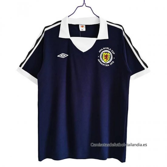 1ª Camiseta Escocia Retro 1978 - Haga un click en la imagen para cerrar