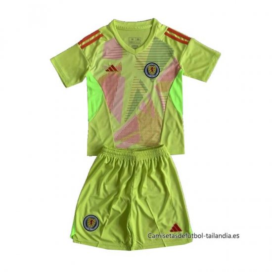 1ª Camiseta Escocia Portero Nino 2024 - Haga un click en la imagen para cerrar