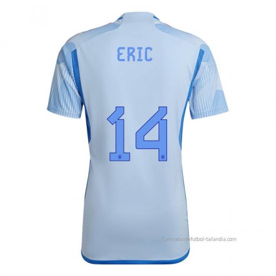 2ª Camiseta Espana Jugador Eric 2022 - Haga un click en la imagen para cerrar