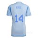 2ª Camiseta Espana Jugador Eric 2022