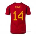 1ª Camiseta Espana Jugador Gaya 2022