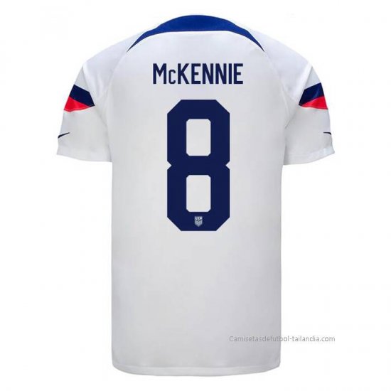 1ª Camiseta Estados Unidos Jugador McKennie 2022 - Haga un click en la imagen para cerrar