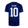 2ª Camiseta Estados Unidos Jugador Pulisic 2022