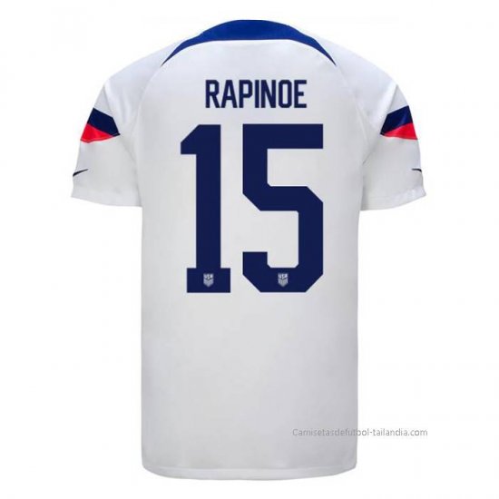 1ª Camiseta Estados Unidos Jugador Rapinoe 2022 - Haga un click en la imagen para cerrar